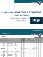 Matricez de Desempeño Ambiental