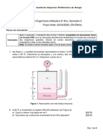 Teste 1-Hidraulica I-2020