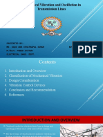 Mechanical Vibration and Oscillation in Transmission Lines: Supervised By: Mr. Niraj Chaudhary Electrical Engg. Dept