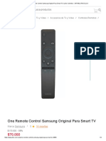 One Remote Control Samsung Original para Smart TV - Linio Colombia - SA716EL179XSCLCO PDF