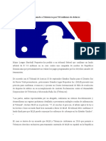 Noticia MLB (Deporte)