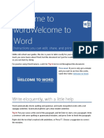 Welcome To Wordwelcome To Word