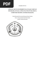 Download APLIKASI AKUNTANSI PERHITUNGAN PAJAK by Agus Wijiyanto SN48007328 doc pdf