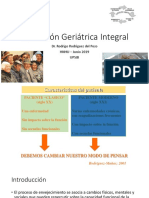 Valoración Geriátrica Integral Pregrado PDF