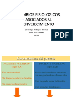 Cambios fisiológicos envejecimiento