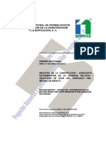 Nmx-C-165-Onncce-2014, Vigente-Densidad Relativa y Absorcion Agregado Fino