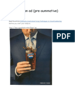 Analysing An Ad Pre-Summative PDF