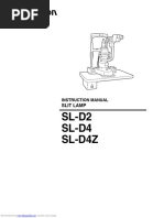 Lampara Hendidura Opcon SL-5D