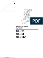 Slit Lamp Instruction Manual