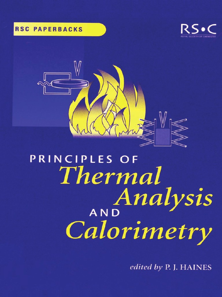 Haines - Principles of Thermal Analysis and Calorimetry PDF | PDF ...