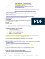 Cape Chemistry Unit Ii Module I Alkanes and Alkenes Worksheet and Revision Guide