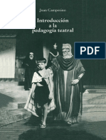 Introd A La Pedagogía Teatral Retes PDF