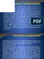 Seguridad Tradicional VS Seguridad Humana