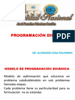 Programación dinámica y sus aplicaciones en la resolución de problemas