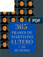 365 Frases de Martinho Lutero Mais As 95 Teses - LIVRO PDF