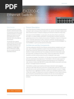 EX2200-C Ethernet Switch Datasheet