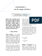 Informe 1. Lineas Equipotenciales