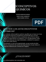 Anticonceptivos Quimicos