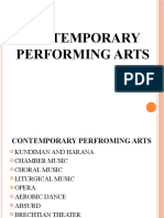 Contemporary Performing Arts