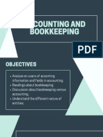 Accounting and Bookkeeping