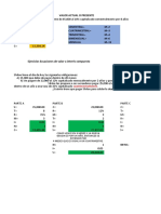 Valor Actual y Ecuaciones de Interes Compuesto