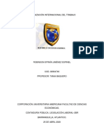 Organización Internacional Del Trabajo PDF