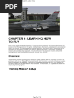 Chapter 1: Learning How To Fly