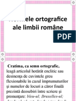 Normele Ortografice Ale Limbii Române