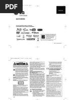 LG BD370 Manual