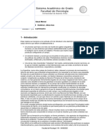 Sistema Académico de Grado Facultad de Psicología: 1 - Introducción