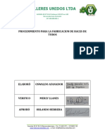 Procedimiento Haces de Tubos