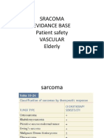 SRACOMA,EVIDANCE BASE,Patient safety. VASCULAR