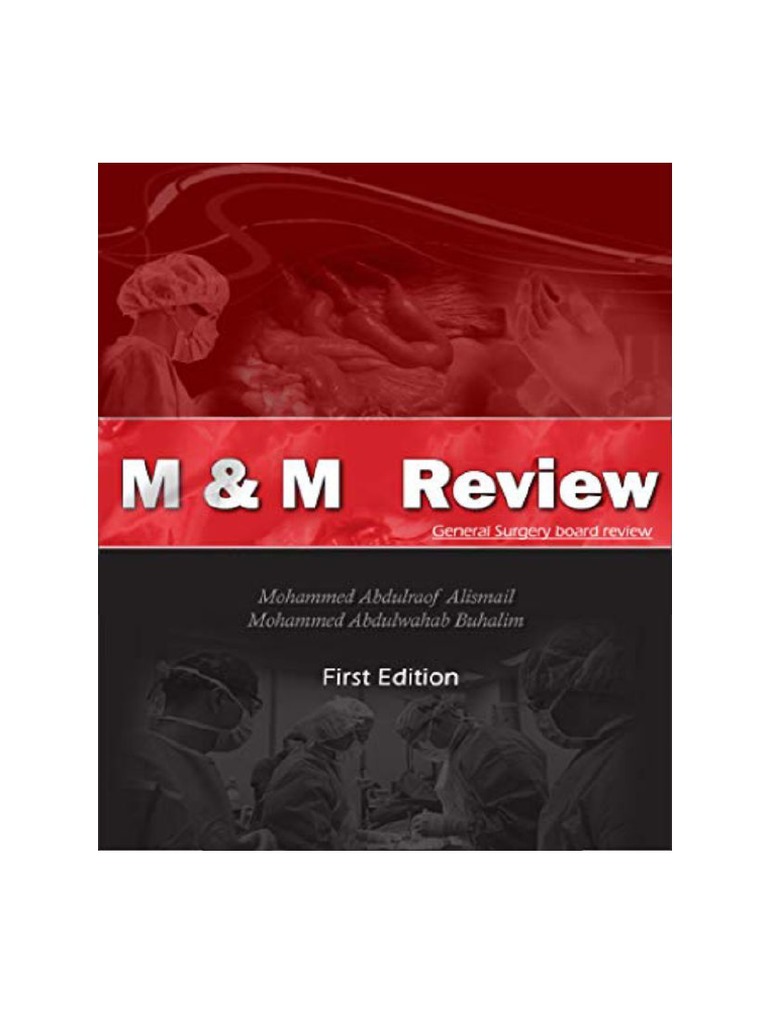 M & M Review of General Surgery Board Exam PDF