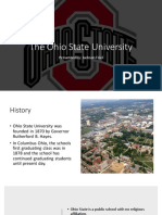 The Ohio State University: Presented By: Jackson Friel