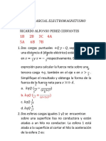 Primer Parcial Electromagnetismo