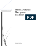 Plastic Pollution Awareness Photography Exhibition Project Proposal