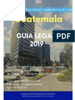 Guatemala Guía Legal para Iniciar Operaciones en El Pais