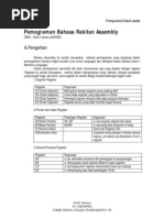 Download Pemograman Bahasa Rakitan Assembly by Ninik Yuliana SN48009705 doc pdf