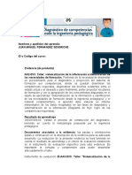 Taller Sistematización de La Información e Identificación de Las Necesidades de Formación