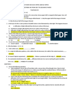 Answers of The Test On Optics