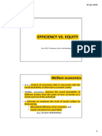 14 - Econ 190.2 - Efficiency Vs Equity PDF