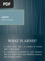 Arnis: The Pinoy Martial Art