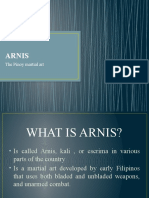 Arnis: The Pinoy Martial Art