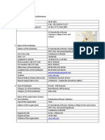 Mandatory Disclosure For Ramakrishna Mission Vidyalaya College of Arts and Science