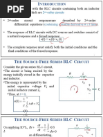 Ntroduction: 2 - Order Circuits