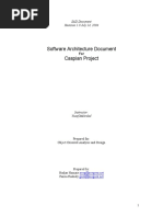 Example - Software Architecture Document | PDF | Class (Computer ...