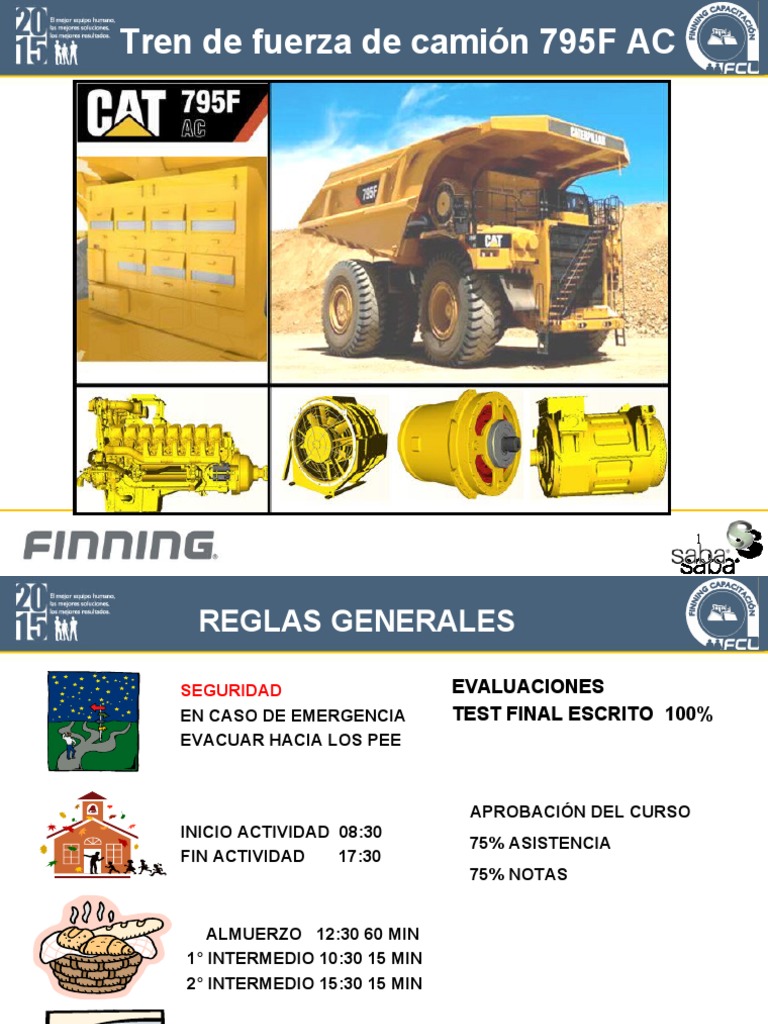 Tren de Fuerza Eléctrico 795F AC | PDF | Generador eléctrico | Rectificador