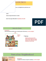 I.E.D.José Francisco Socarrás: Workshop No.2 Parts of A House, My Neighborhood, Professions and Occupations