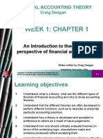 Week 1: Chapter 1: Financial Accounting Theory