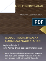 Modul 1-Sosiologi Pemerintahan